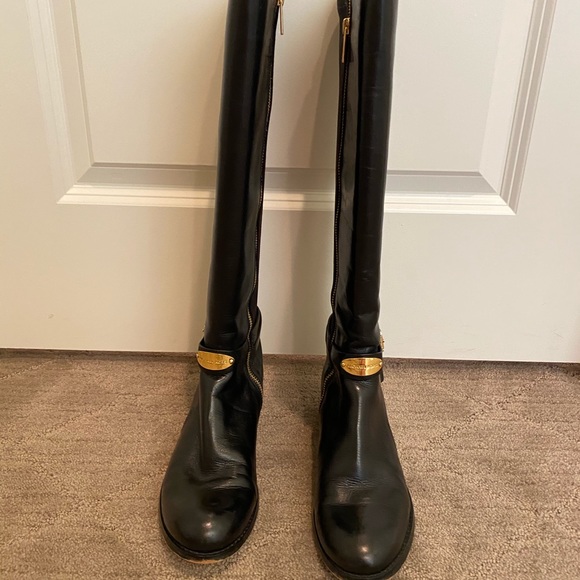 Michael Kors Arley Stretch Boot Black - Picture 2 of 5